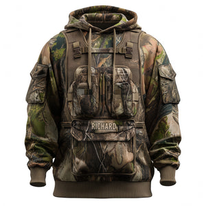 Outdoor Hunting 3D Hoodie – Personalized Gifts For Hunting Lovers 03ohqn261225 - AOP Products - GoDuckee