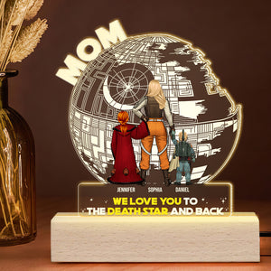 Personalized Gifts For Mom LED Light We Love Mom 04HTDT23022DAHHHG - Led Lights - GoDuckee