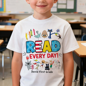Read Across America 2D Shirt - Personalized Gifts For Teacher 04hutn110226 - Shirts - GoDuckee