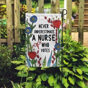 Personalized Gifts For Progressive Nurse Garden Flag 04qhdc120724 - Garden Flag - GoDuckee