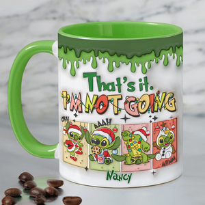Personalized Christmas Gifts Accent Mug 01XQPU190924 - Coffee Mug - GoDuckee