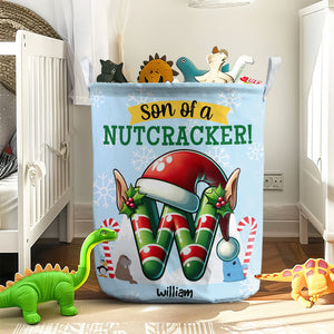 Custom Alphabet Letter Gifts For Kids Laundry Basket 04xqqn141124 - Laundry Basket - GoDuckee