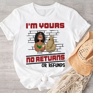 Personalized Gifts For Dog Lovers Shirt 01kapu220225pa We're Yours - Shirts - GoDuckee