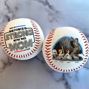 Personalized Gift For Mom Baseball Mother's Day Galaxy Mom 03ACQN060425 - Baseball - GoDuckee