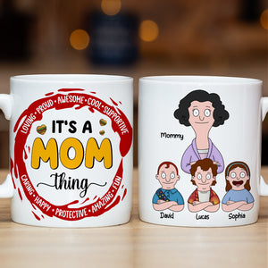 Personalized Gifts For Mom Coffee Mug 03totn210325hg It's A Mom Thing - Coffee Mug - GoDuckee