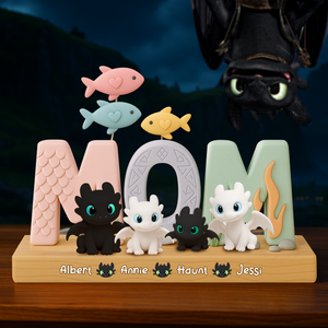 Dragon Mom Acrylic Plaque - Personalized Gifts For Mother 02TGLU140425 - Shaped Plaques - GoDuckee