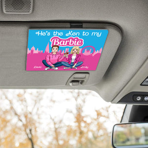 Personalized Gifts For Couple Car Visor Clip 02kaqn250624hh - Caps - GoDuckee