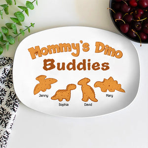 Chicken Nuggets Family, Personalized Resin Plate, Gifts For Family - Resin Plate - GoDuckee