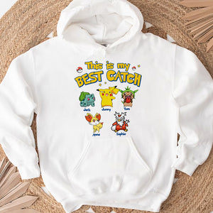 Personalized Gifts For Mom Shirt This Is My Best Catch 01ohtn190224 - 2D Shirts - GoDuckee