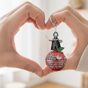 Funny Strict Teacher In The Galaxy Keychain - Personalized Gifts For Teacher 03qhqn010725 - Keychains - GoDuckee