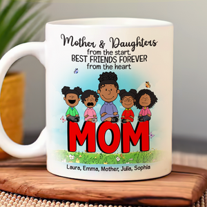 Personalized Gifts For Mom Coffee Mug 03topu040225 Best Friends Forever - Coffee Mug - GoDuckee