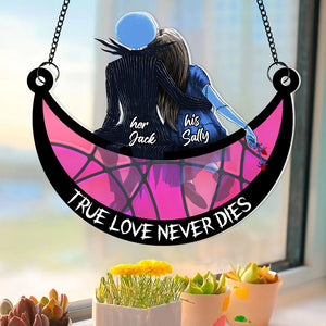 Personalized Gifts For Couple Suncatcher Ornament 03ACDT120724 - Ornament - GoDuckee