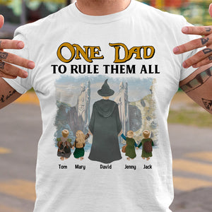 Dad Rule Them All 04qhtn050623 Personalized Shirt GRER2005 - Shirts - GoDuckee