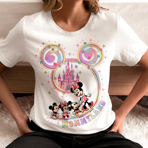 Personalized Gifts For Mom Shirt, Mommy's Dreamy Land 01QHQN310325 - Shirts - GoDuckee