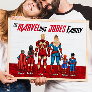 Personalized Gifts For Family Canvas Print The Best Family 01OHMH070324PA - Canvas Print - GoDuckee