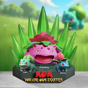 Monster Mom Plaque - Personalized Gifts For Mom 011ohpu240425 - Shaped Plaques - GoDuckee