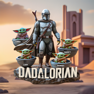 Personalized Gifts For Dad Plaque, Best Dad In The Galaxy 02qhpu110425 - Shaped Plaques - GoDuckee