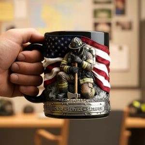 Firefighter Pride Coffee Mug – Personalized Gifts For Firefighter 04toqn251225 - Coffee Mug - GoDuckee