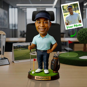 Golf Champion Acrylic Plaque Custom Photo Gifts For Golf Lovers 01PATA250825 - Shaped Plaques - GoDuckee