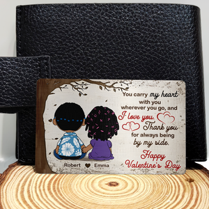 Personalized Gifts For Couple Wallet Card 06kapu301224hg - Wallet Card - GoDuckee