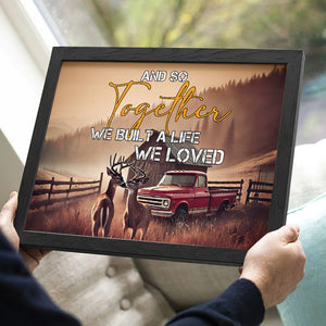 Gifts For Couple Canvas Print Deer Couple 03OHMH111224 - Poster & Canvas - GoDuckee