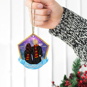 Couple, You Put A Spell On Me, Personalized Ornament, Christmas Gifts For Couple, 02HUPO091023TM - Ornament - GoDuckee