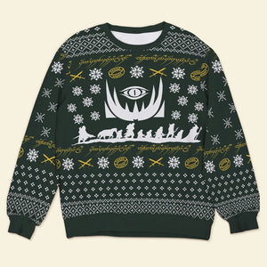 Gift For Movie Fans, Personalized Knitted Ugly Sweater, TV Series Fan Sweater, Christmas Gift 01HUXX280923 - AOP Products - GoDuckee