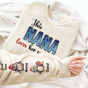 Family Penguins, Personalized Shirt, Christmas Gifts For Family - AOP Products - GoDuckee