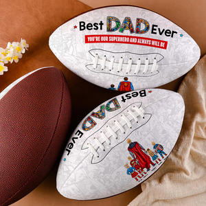 Personalized Gift For Dad American Football Father's Day Super Dad 02ACHU030425PA - American Football - GoDuckee