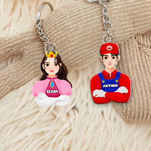 Personalized Gifts For Game Lovers Keychain 033qhhu180125pa Game Characters - Keychains - GoDuckee