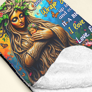 Personalized Gifts For Mom Blanket 05hupu170225 Feel My Love Within It - Blanket - GoDuckee