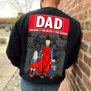 The Hero Dad Shirt - Personalized Gifts For Dad 02NALU270525PA - Shirts - GoDuckee