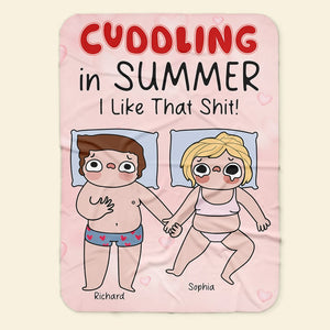 Personalized Gifts For Couple Blanket 03ohqn040624 - Blankets - GoDuckee