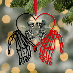 The Couple, Personalized Ornament, Christmas Gifts For Couple, 05OHPO301023 - Ornament - GoDuckee