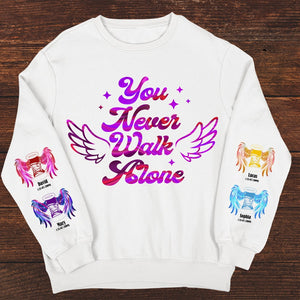 Personalized Gifts For Mom Shirt 01hutn240225 You Never Walk Alone - AOP Products - GoDuckee
