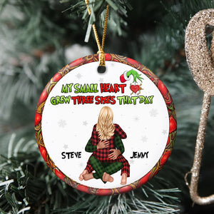 Couple, My Small Heart, Personalized Ornament, Christmas Gifts For Couple, 04OHPO131023HH - Ornament - GoDuckee