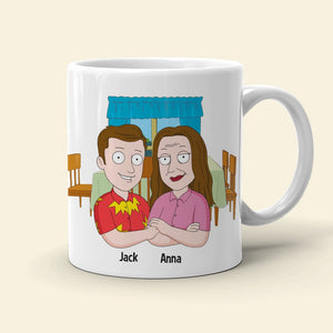 Mother, Mom Thanks For Giving Me Life, Personalized Mug, Gift For Mother, 04DNTN100423HH - Coffee Mug - GoDuckee