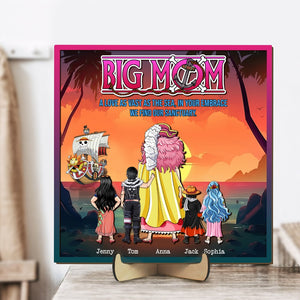 Personalized Gifts For Mom Wood Sign Big Mom 01totn280324pa - Wood Signs - GoDuckee