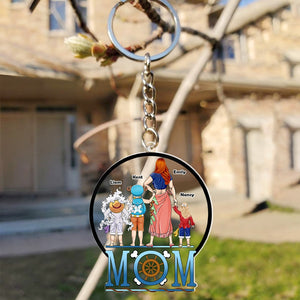 Personalized Gifts For Mom Keychain 03htpu190324pa - Keychains - GoDuckee
