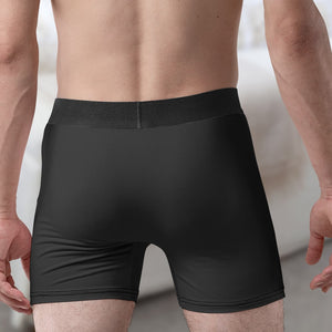 Funny Couple-Personalized Men Boxer Briefs- Gift For Him/ Gift For Husband- Couple Boxer - Boxer Briefs - GoDuckee
