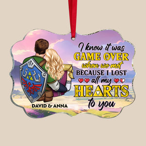 I Lost All My Heart For You, Personalized 02NATN061123HH Couple Ornament, Christmas Gifts - Ornament - GoDuckee