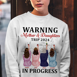 Personalized Gifts For Mom Shirt Mother & Daughters Trip - 2D Shirts - GoDuckee