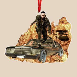 Action Movies-Custom Photo Acrylic Custom Shape Ornament-Christmas Gift - Ornament - GoDuckee