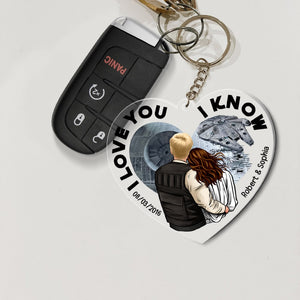I Love You- Personalized Keychain-Gift For Couple- Couple Keychain 03qhqn050723hh - Keychains - GoDuckee