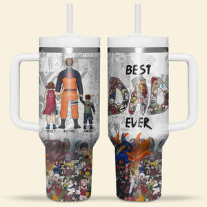 Personalized Gifts For Dad Tumbler 022qhqn260424pa Father's Day - Tumbler Cups - GoDuckee