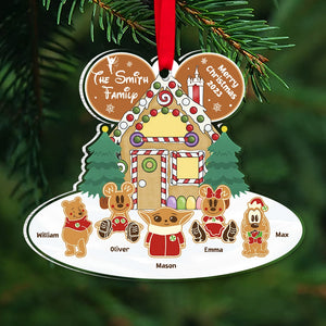 Merry Christmas 2023-Personalized Acrylic Ornament PW17-AONMT- 03htdt021123 - Ornament - GoDuckee