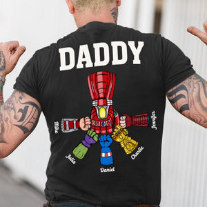 Father, World's Best Daddy, Personalized Shirt, Gifts For Dad, 02QHHN230523HA - Shirts - GoDuckee