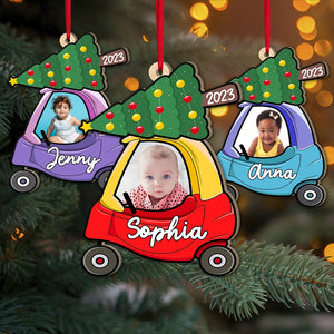 Custom Kid Photo Wood Ornament, Christmas Gift For Kids, 04NAPO241023 - Ornament - GoDuckee