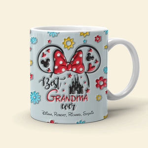 Best Grandma Ever-Personalized Coffee Mug-Gift For Grandma/ Gift For Mom- Christmas Gift-04qhqn271023 - Coffee Mug - GoDuckee