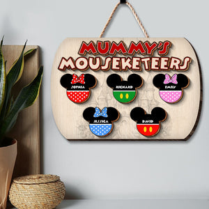 Personalized Gifts For Mom Wood Sign Mummy 06ohqn270224 - Wood Signs - GoDuckee